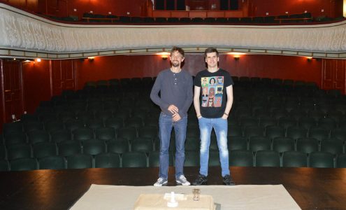 Jesper Arin & Ian Peaston at Jönköpings Teater. Photo: Catarina Jansson