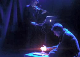 Ian Peaston & Jesper Arin. Beethoven i Stalingrad at Edinburgh Festival Fringe 2015.